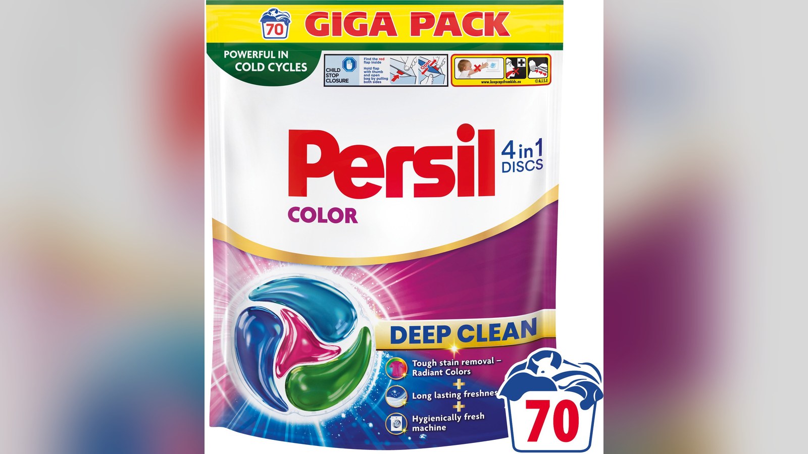 PERSIL Discs 4 v 1 Color 70 ks